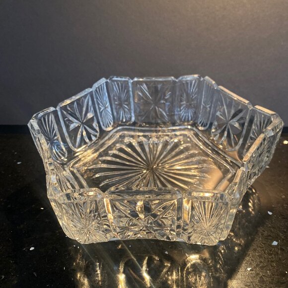 Avon Fostoria Cut Glass Dish - Picture 1 of 4